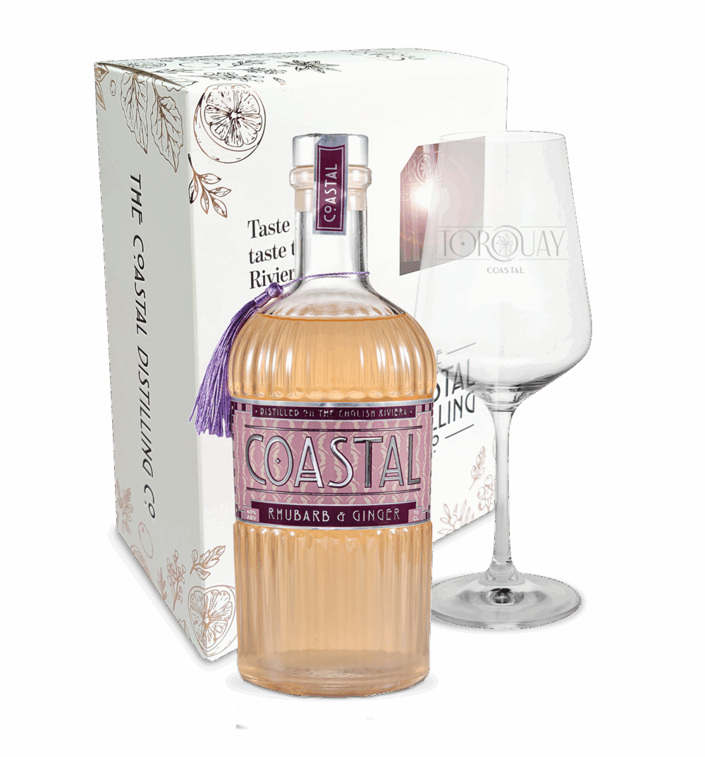 Coastal Rhubarb & Ginger Gin Gift Box
